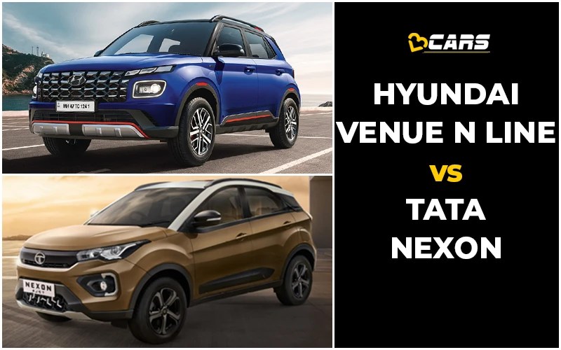 Venue NLine vs Nexon Comparison Prices, Specs, Dimensions